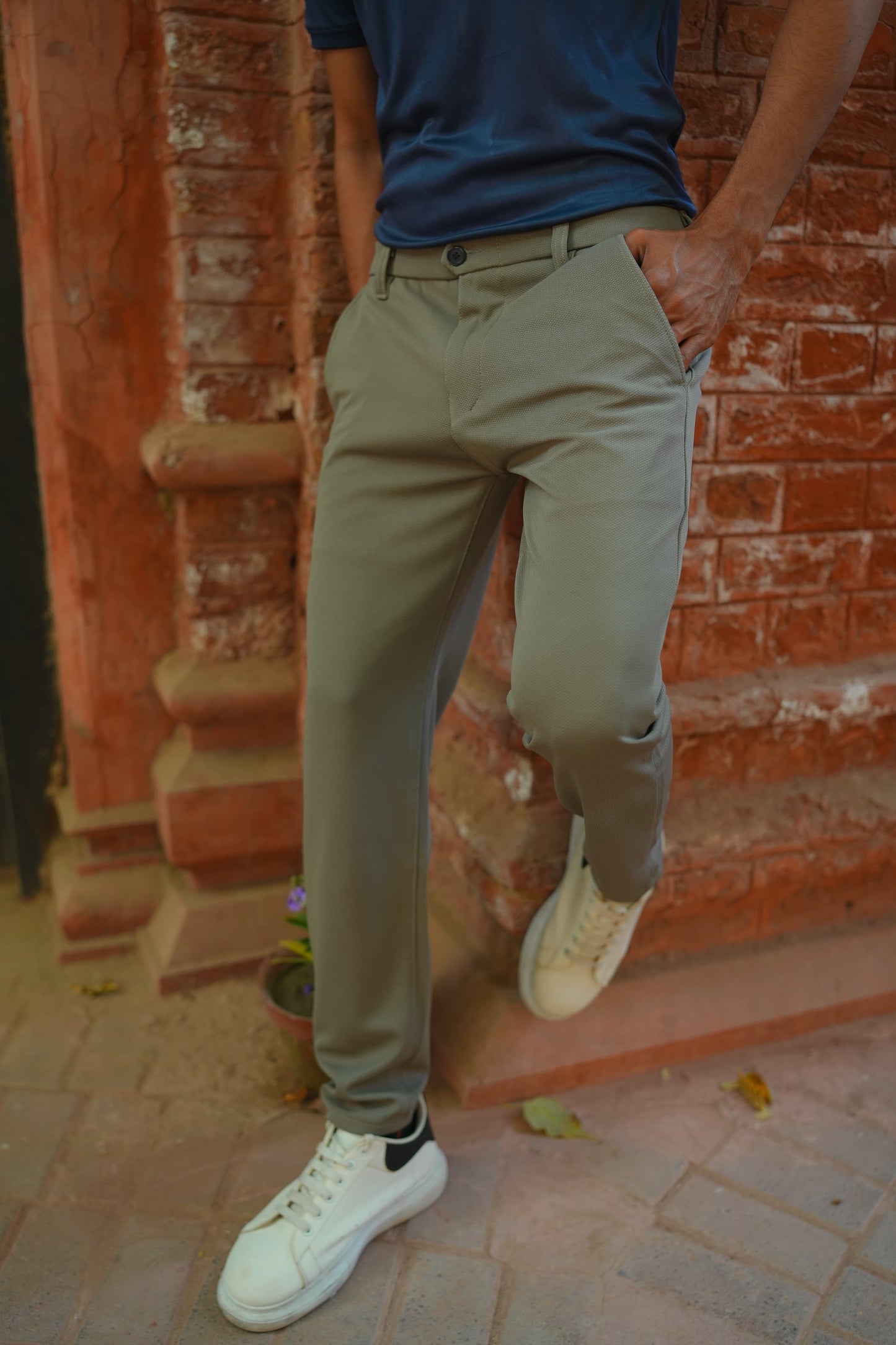 Mint Stretchable Chino - All-Day Comfort & Style