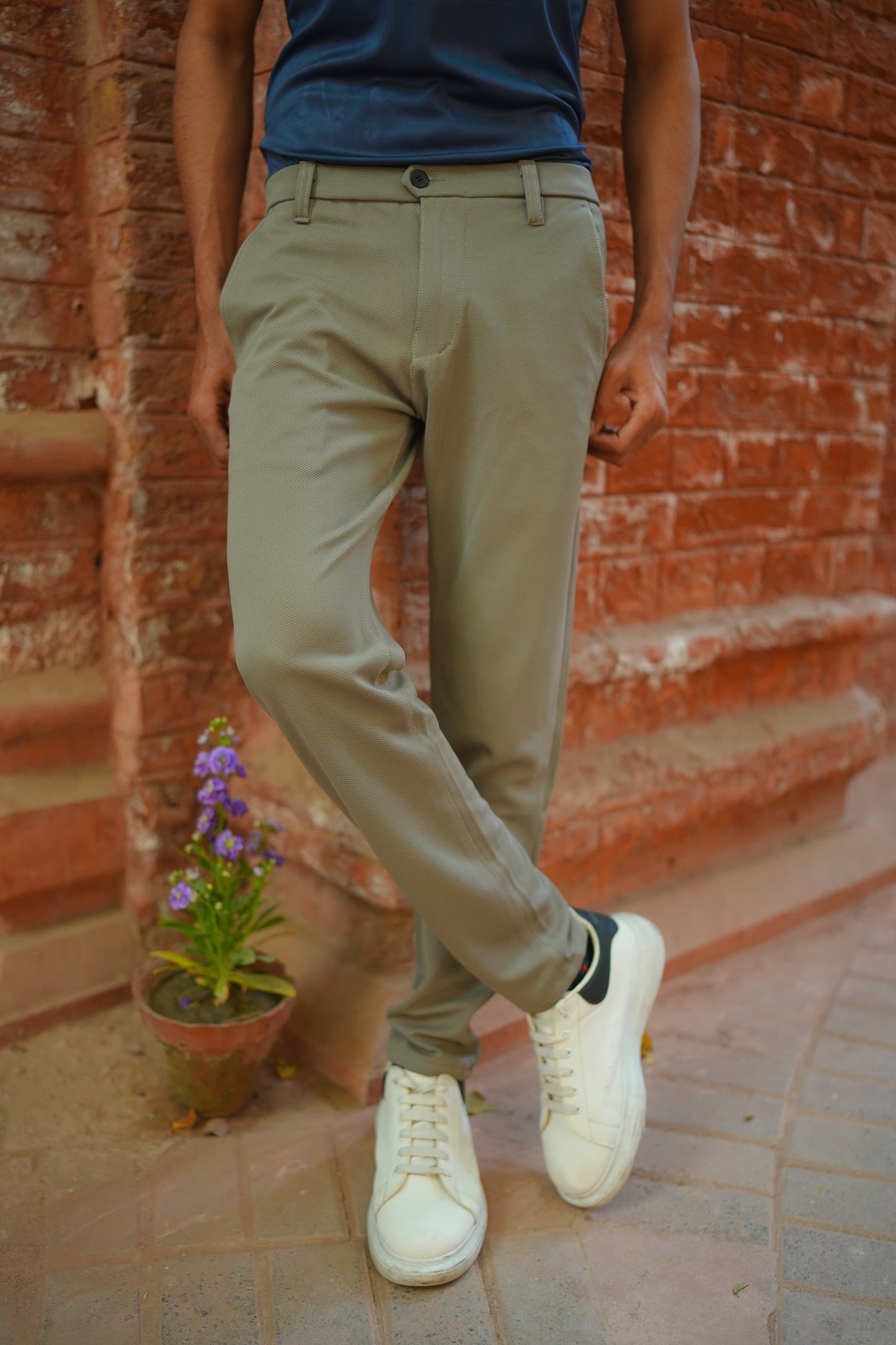 Mint Stretchable Chino - All-Day Comfort & Style