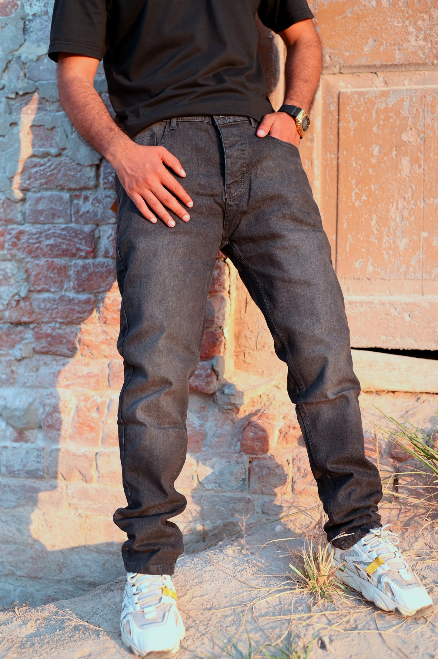 Grey Slim Fit Jeans