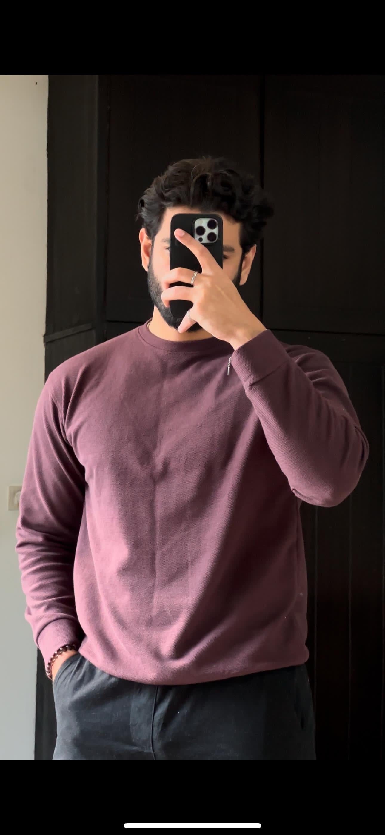 Maroon Sweatshirt