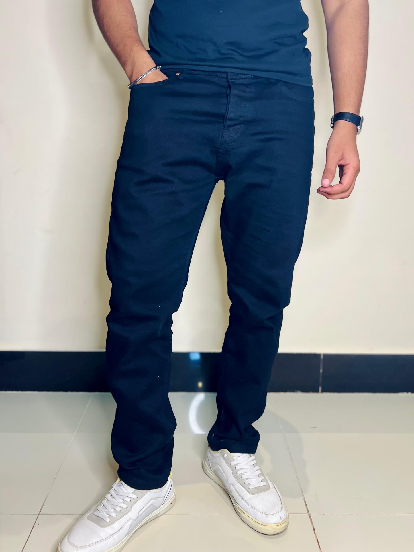 Black Slim Fit Jeans