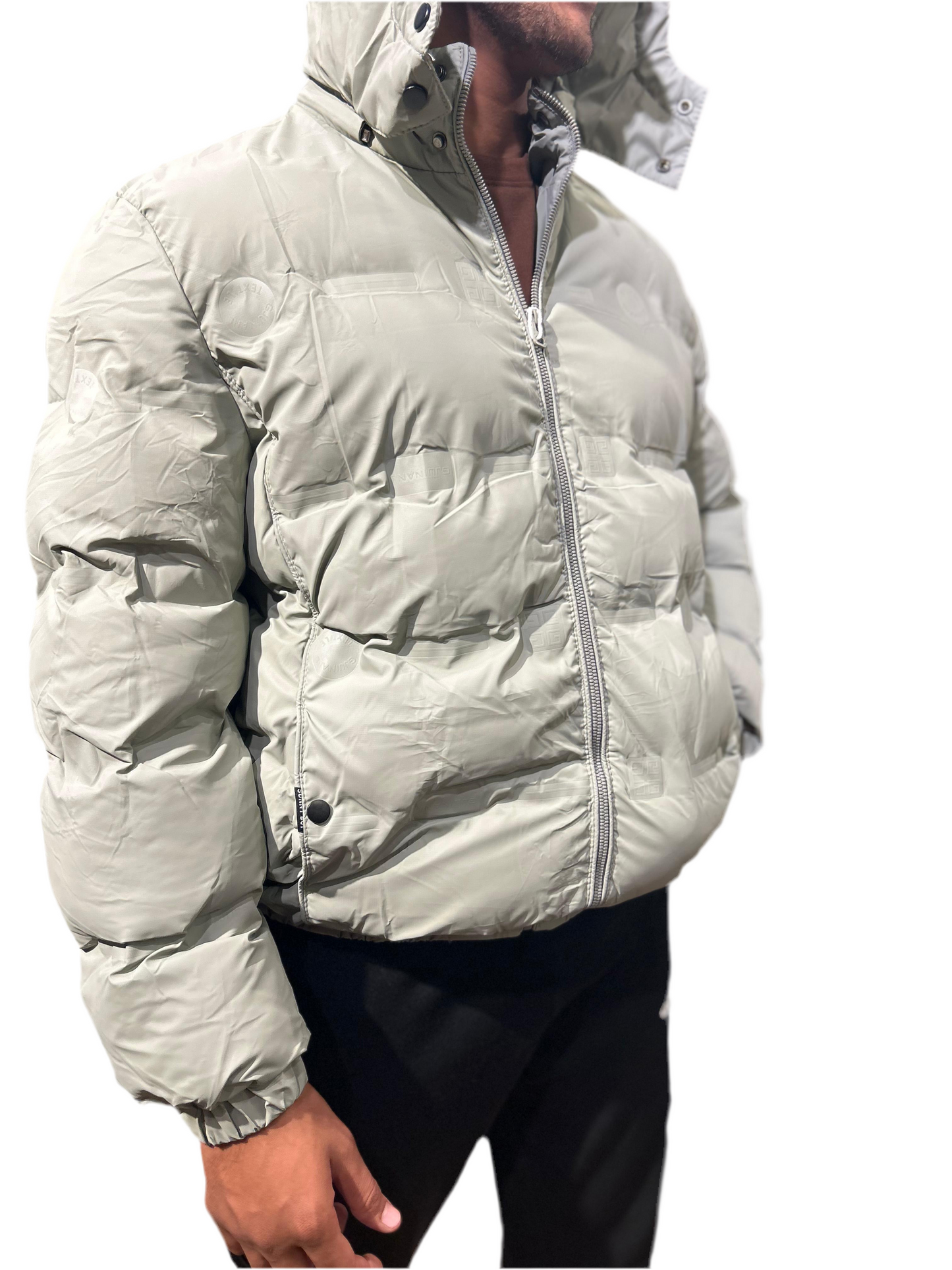 Beige Imported Puffer Jacket