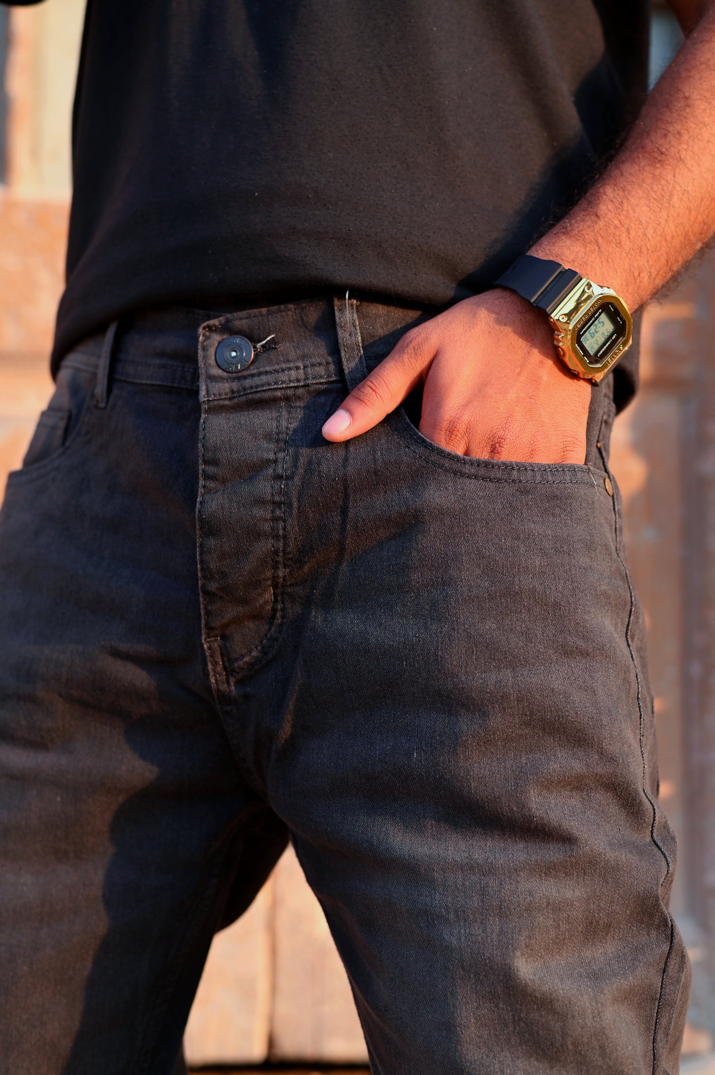 Grey Slim Fit Jeans