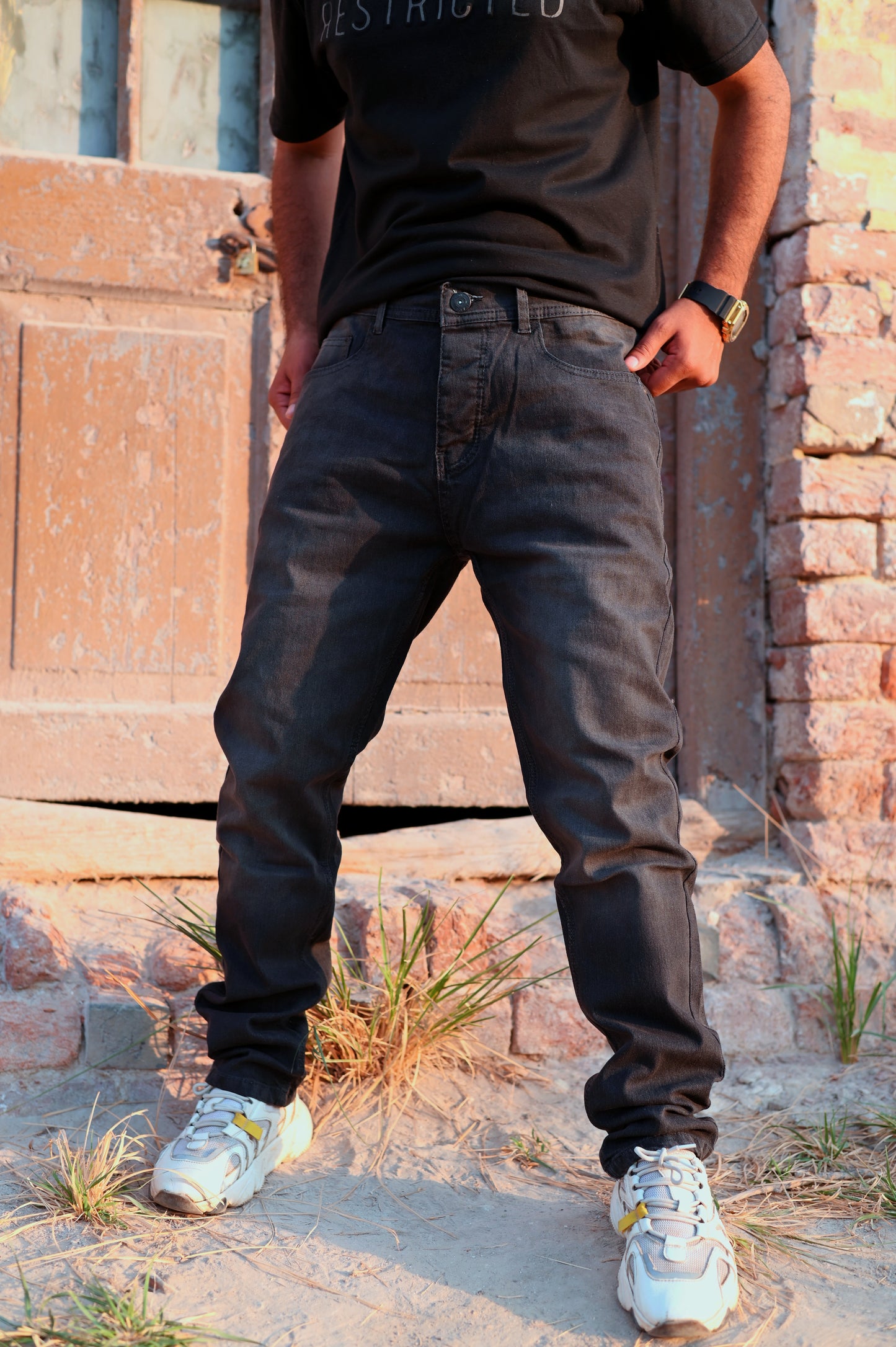 Grey Slim Fit Jeans