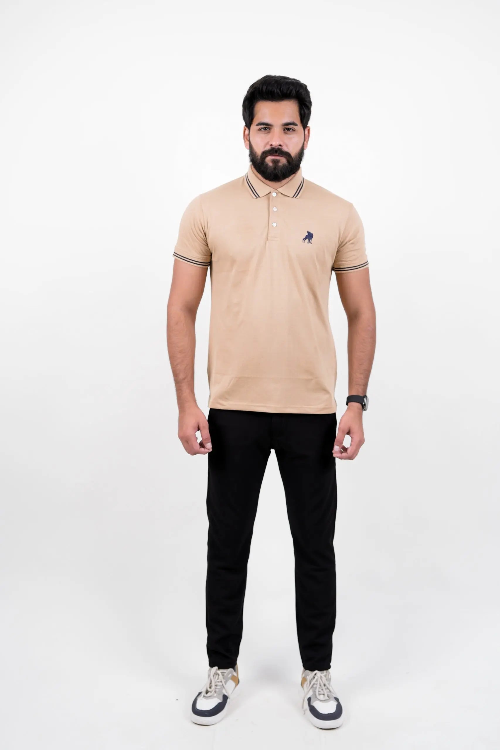 Classic Beige Polo - Effortless Elegance The Polo Magician