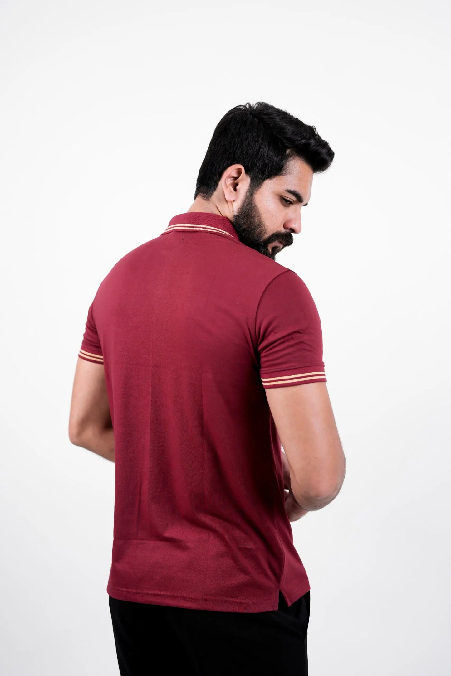 Rich Maroon Polo – Bold and Classic The Polo Magician