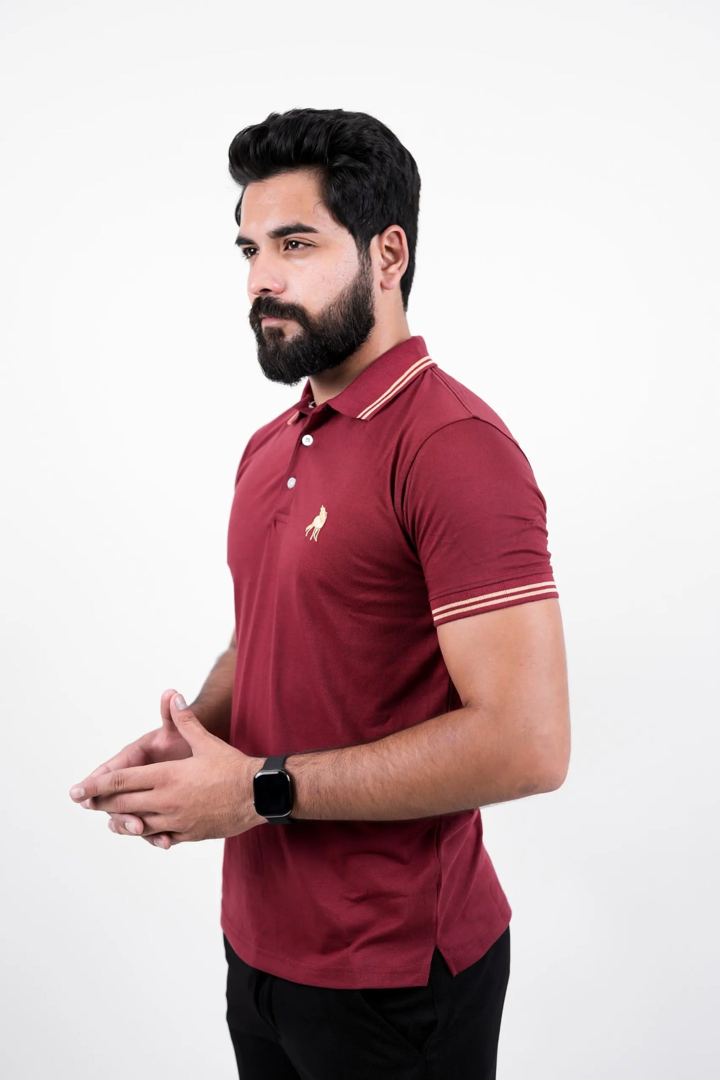 Rich Maroon Polo – Bold and Classic The Polo Magician