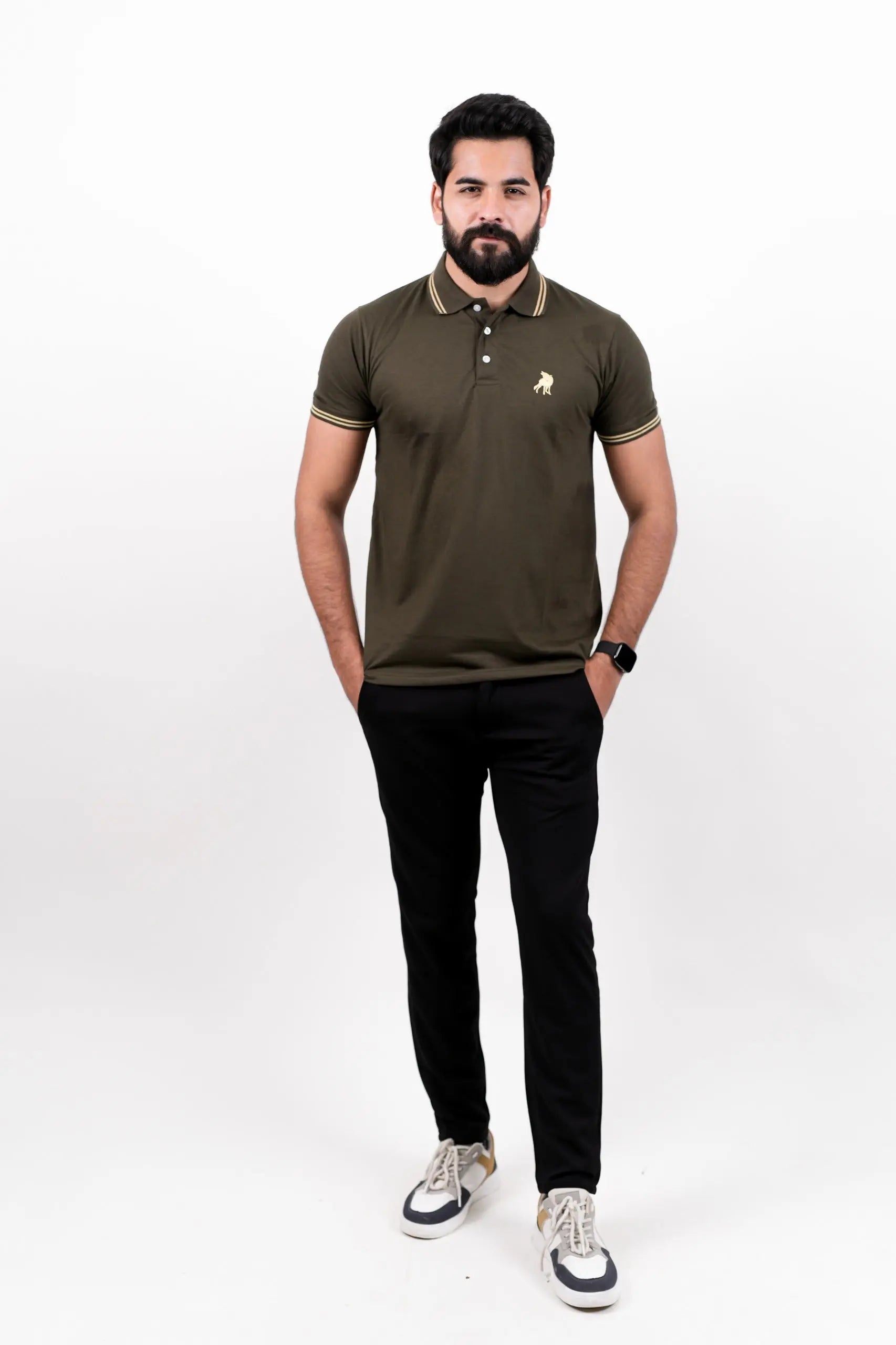 Olive Green Polo – Modern and Versatile The Polo Magician