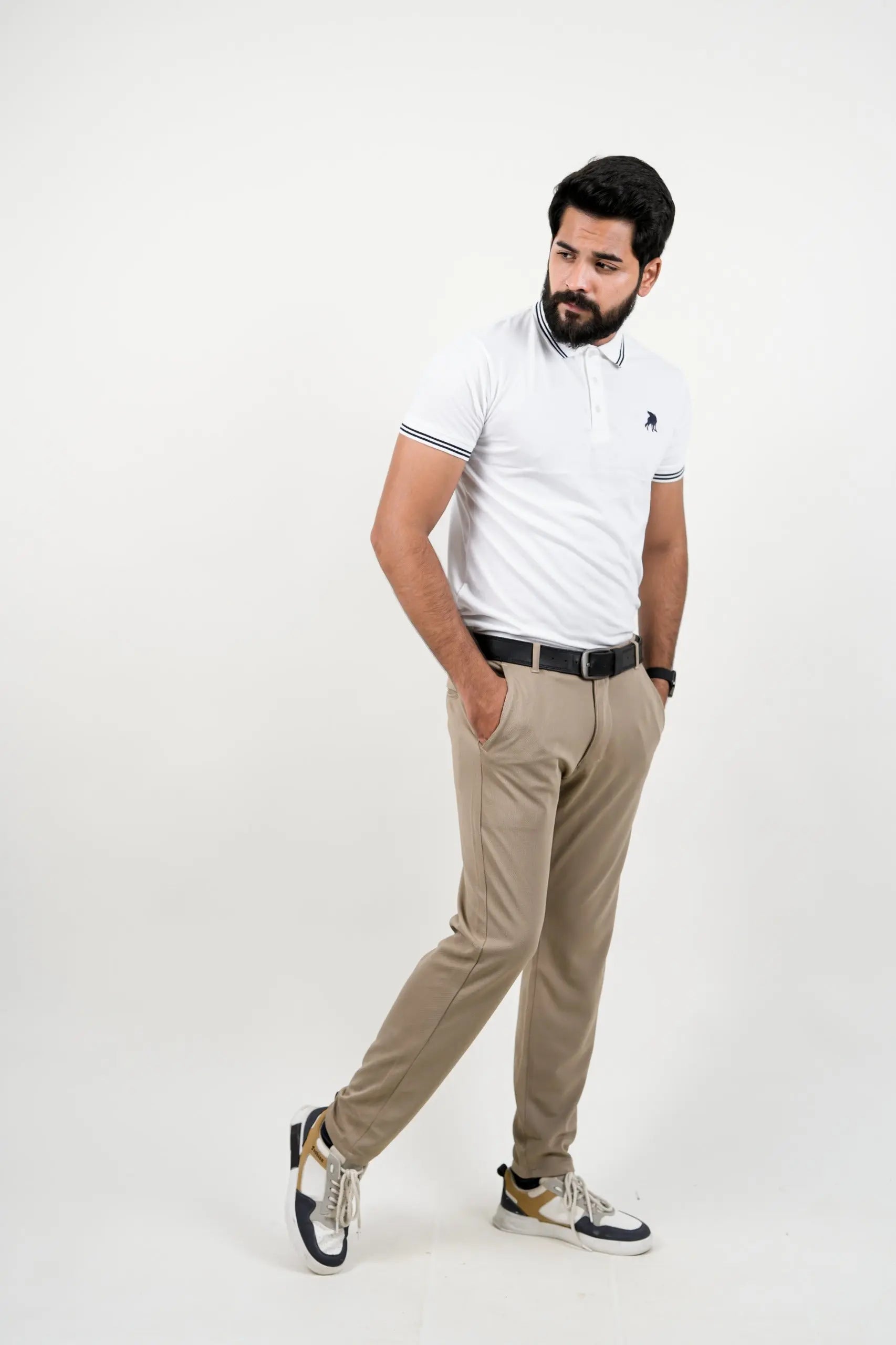 White Polo – Clean and Classic The Polo Magician