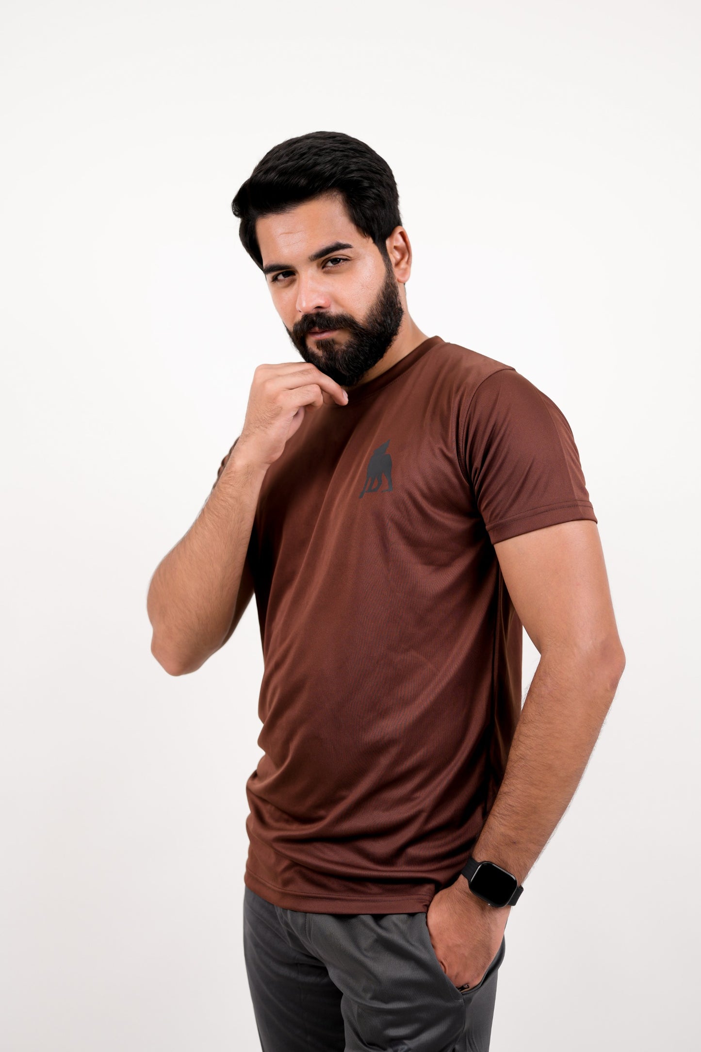 Chocolate Brown T-Shirt – Comfort That Defines Ease The Polo Magician