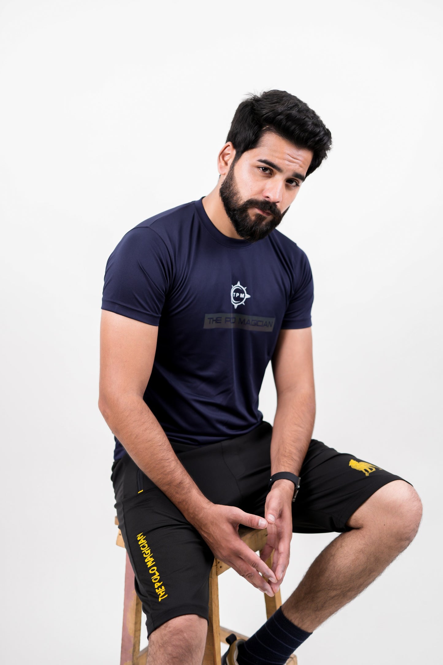 Navy Blue T-shirt – Classic & Versatile The Polo Magician