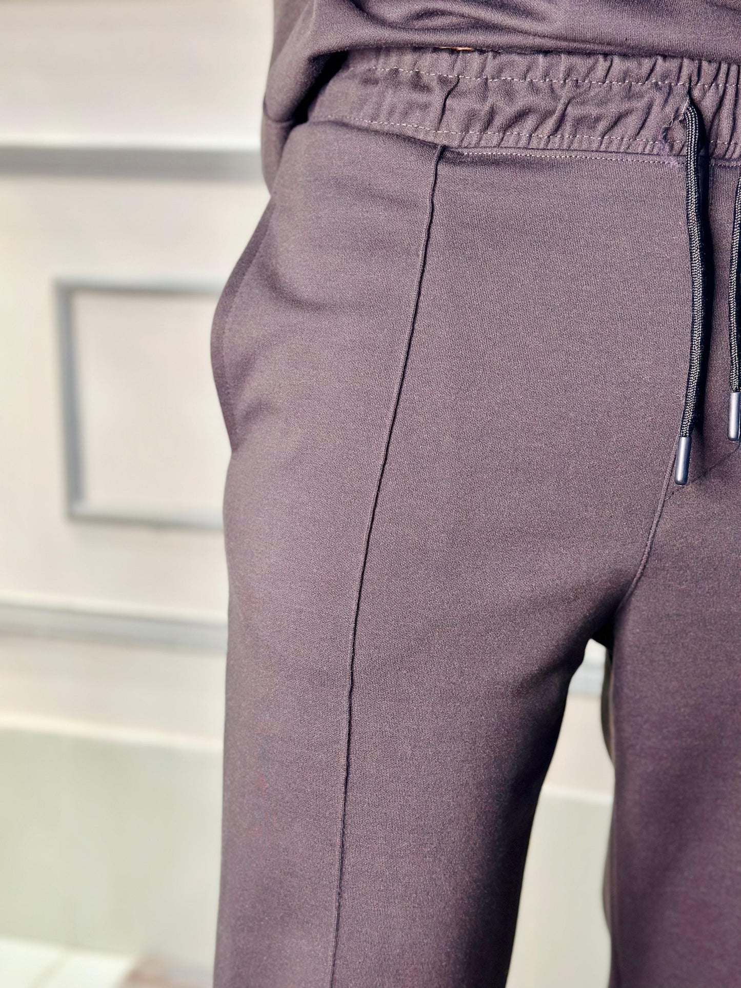 Charcoal Grey 2-Piece Relaxed Fit