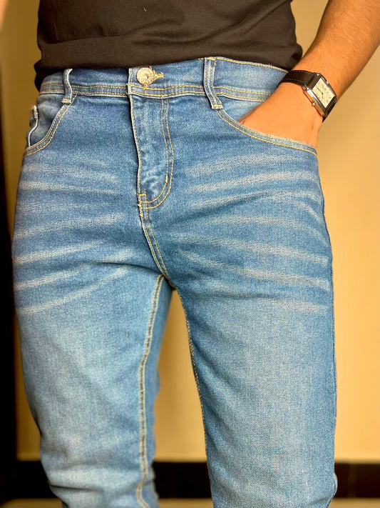 Light Blue Slim Fit Jeans