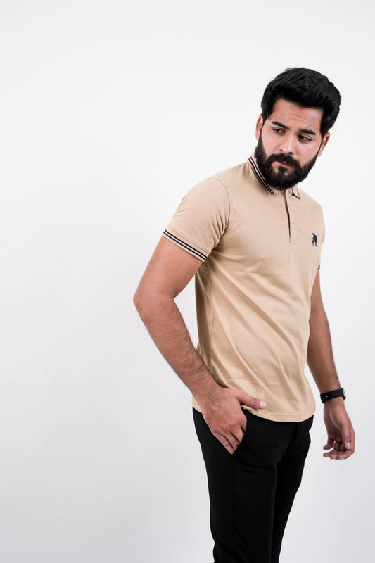 Classic Beige Polo - Effortless Elegance The Polo Magician