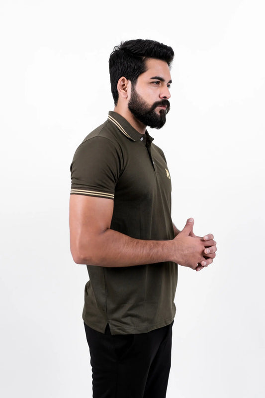 Olive Green Polo – Modern and Versatile The Polo Magician