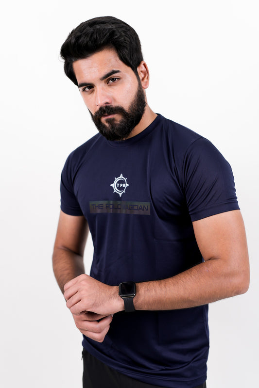 Navy Blue T-shirt – Classic & Versatile The Polo Magician