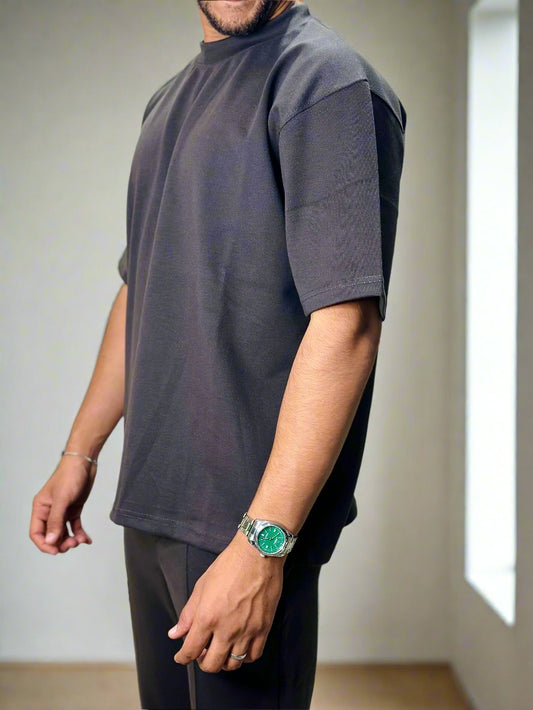 Charcoal Grey 2-Piece Relaxed Fit